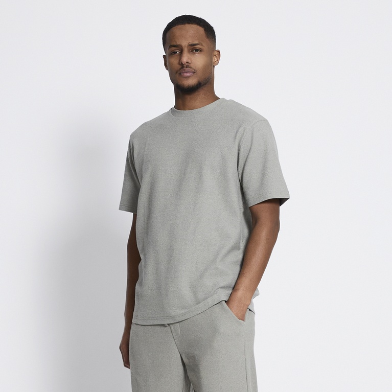 Structured tee "Love Structure" Green